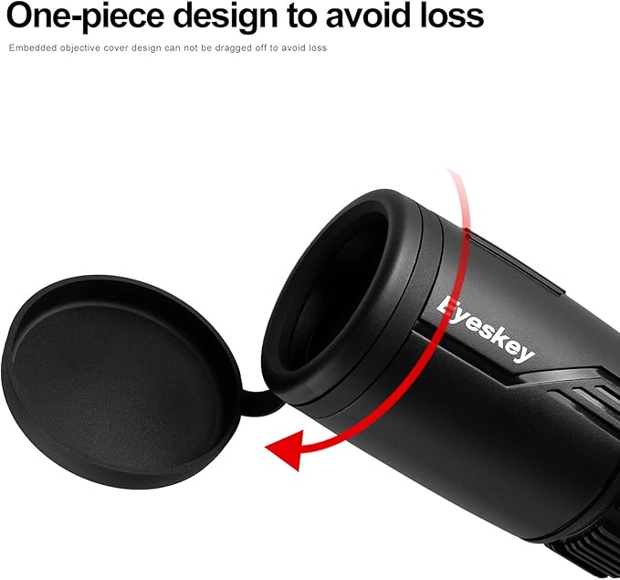 Seeker Pro HD Packet Monocular | Waterproof and Fog-Proof | Optimized Clear Optics | Compact Size Theater Monoculars for Birding Travelling (8-24X42)