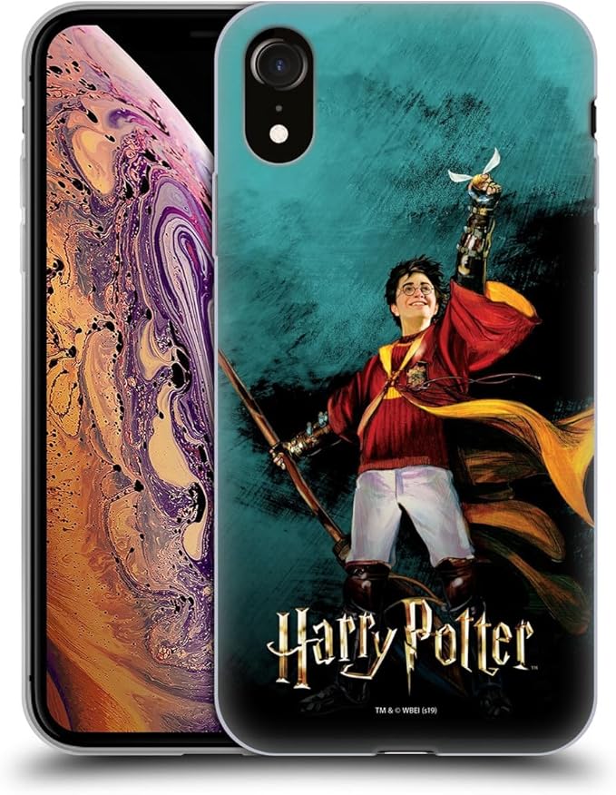 Head Case Designs Officially Licensed Harry Potter Quidditch 3 Prisoner of Azkaban II Gel Case [Military Grade Protection] Compatible with Apple iPhone XR