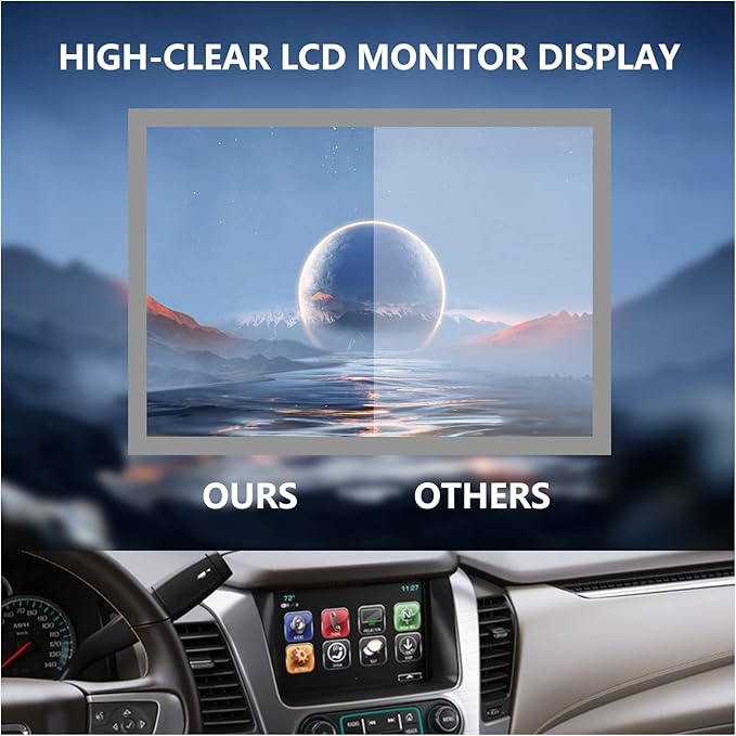 Replacement 8.4" Uconnect 4C UAQ LCD Monitor Touch-Screen, Radio Navigation New OEM Replacement Fit for Jeep Dodge RAM Chrysler 2017-2021 Replace#LA084X01(SL)(02)