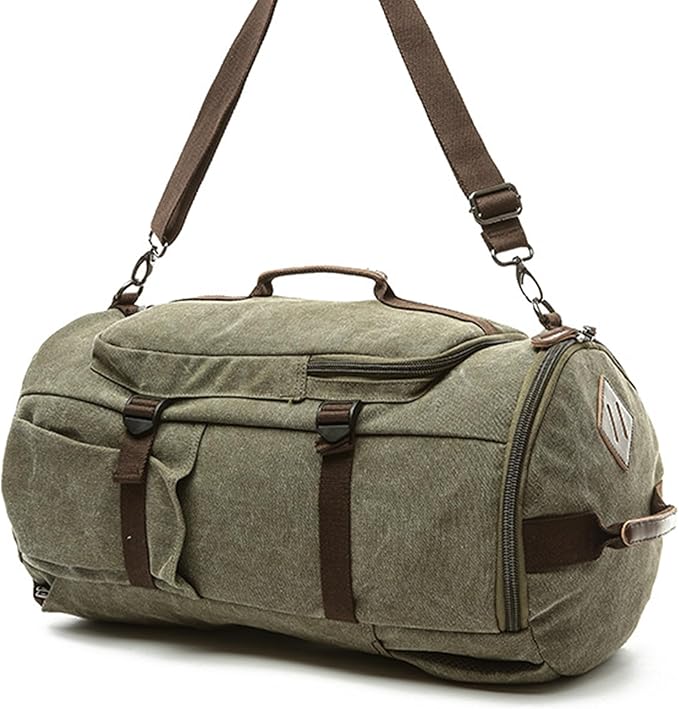 Men's backpack with large capacity, Fashionable travel style, Outdoor hiking bag, Business leisure waterproof backpack, Laptop backpack(green)