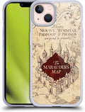 Head Case Designs Officially Licensed Harry Potter The Marauder's Map Prisoner of Azkaban II Gel Case [Military Grade Protection] Compatible with Apple iPhone 13