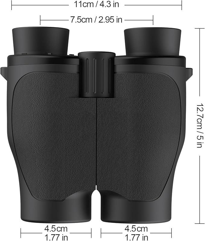 Aurosports 16x32 Binoculars for Adults and Kids - 16x High Power Binoculars for Detail Observation - Low Light Vision Easy Focus Compact Binocular for Bird Watching Hunting Travel Gifts for Men