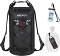 Piscifun Dry Bag, Waterproof Floating Backpack 10L/20L/30L/40L with Waterproof Phone Case for Boating, Kayaking, Fishing
