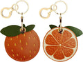 Leather Keychain Holder Case Compatible with AirTag,Cute air tag Cover with Keychain Ring,GPS Tracker Case for Keys