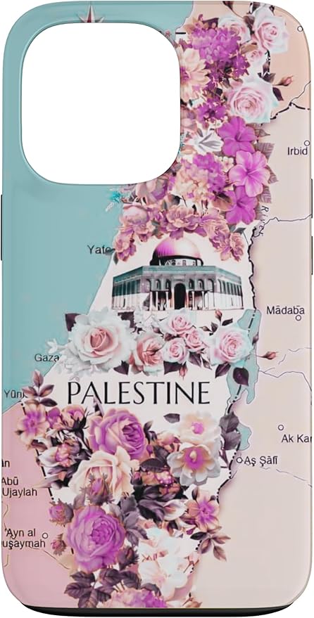 Palestine Map Palestine Map Case for iPhone 13 Pro