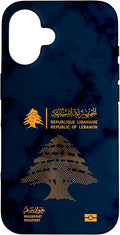 Lebanon,Lebanon Passport,Lebanon Flag,Lebanon map. Case for iPhone 16