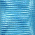 Paracord Planet | Type II Commercial Grade 425 Paracord – 425 LB Tensile Strength W/ 3mm Diameter (Neon Turquoise, 50 FT)