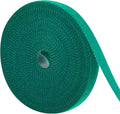 1/2inch 82ft Garden Tie Green Tape, Hitotsu Reusable Plant Tape, Nylon Plant Tie Strap for Gardening Tips, Flowers, Tomato, Vines, Tree