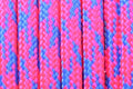 BORED? PARACORD! 550 lb Paracord – Ideal for Crafting, DIY Projects, Camping, Military & Active Outdoors – 300+ Colors – Tactical Parachute Cord Type III – Strong - Razz Matazz 50 Feet