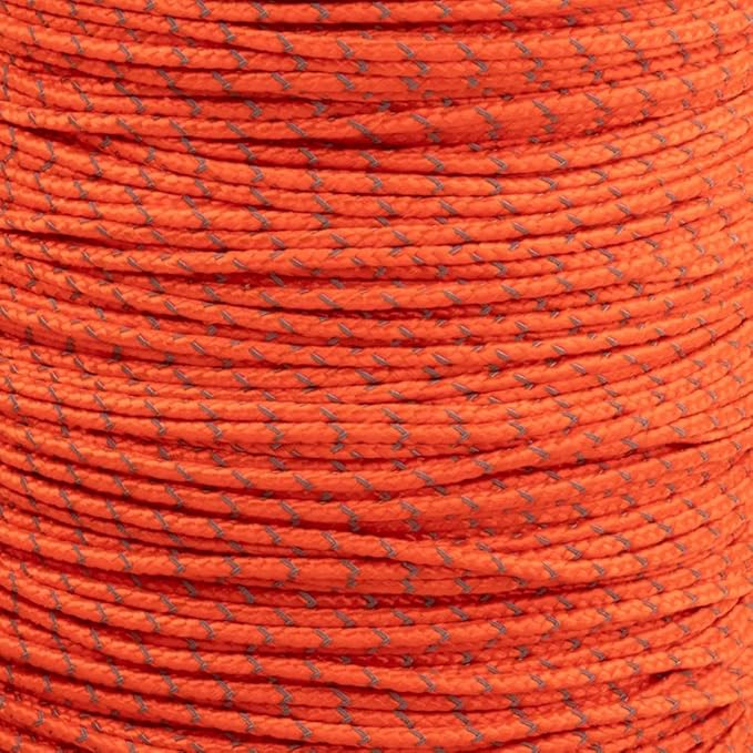 Paracord Planet Camping Cord – Lightweight Reflective Paracord for Tent Lines, Hanging Clothes, Tarps, Supplies, & More!