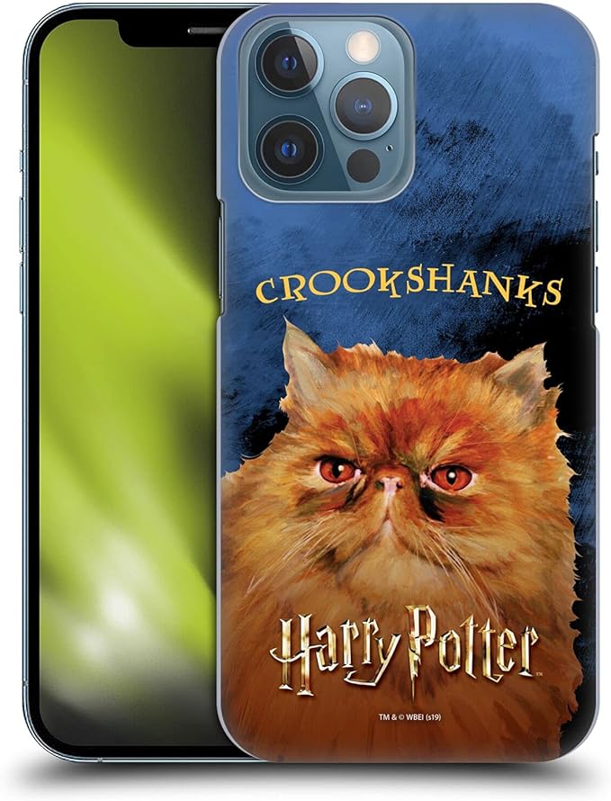 Head Case Designs Officially Licensed Harry Potter Crookshanks Prisoner of Azkaban II Hard Back Case Compatible with Apple iPhone 13 Pro Max