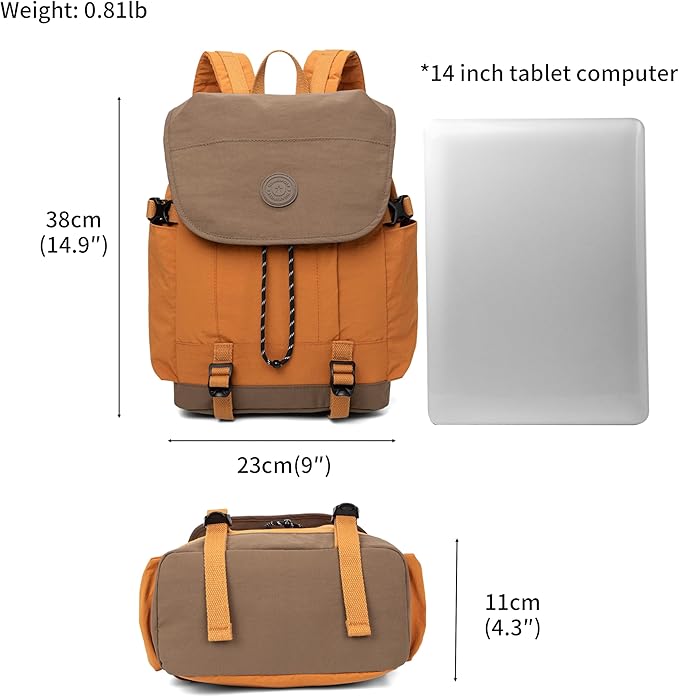 HUARIPOLY Outdoor Backpack Lightweight Waterproof Leisure Day Bag Multi functional Travel Bag Pulling Rope Bag ﻿