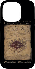 iPhone 14 Pro Harry Potter Marauder's Map Words Case