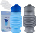 Pee Bottles for Men, Portable Urinal for Men, Collapsible Urine Bottle 750ML, Car Urinals for Men and Women, Emergency Urinal Shrinkable Pocket Toilet for Travel, Camping, Traffic Jam, Road Trips