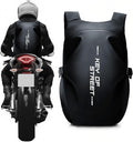 Motorcycle Backpacks for Men and women,Waterproof Helmet Backpack,Motorcycle Dirt Bike Accessories,motorcycle gear Seat Bag Tail Bag
