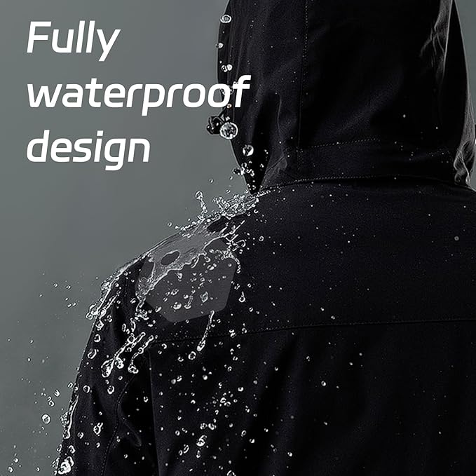 J.CARP 8PCS Nylon Repair Patches, Self Adhesive & Waterproof Patches, Nylon Repair Patches for Down Jacket, Clothing, Holes, Tents, Sleeping Bags, Umbrella, Etc(Grey)