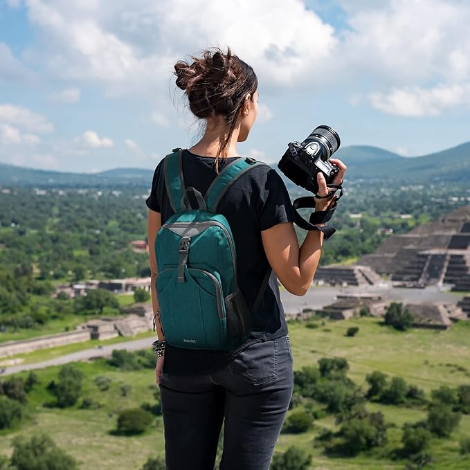 G4Free Mini 10L Hiking Daypack Small Hiking Backpack Cycling Compact Shoulder Backpack Outdoor for Men Women