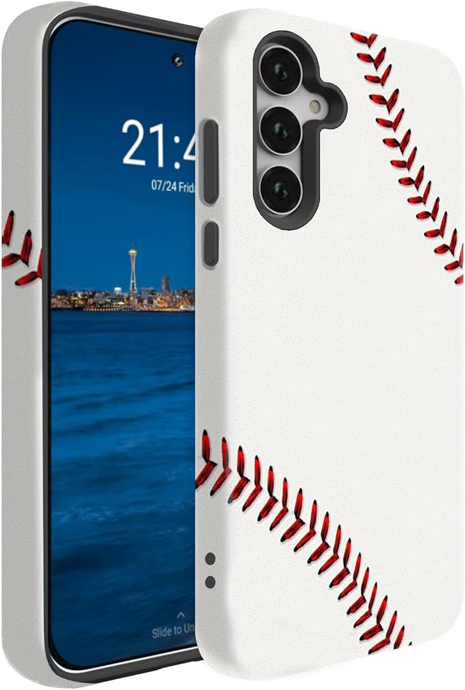 Compatible for Samsung Galaxy A17 5G Case, Dual Layer Heavy Duty 2 in 1 Shockproof Protective Phone Case,Basesall