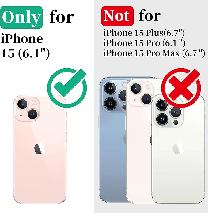 Cozycase for iPhone 15 Case Waterproof - 360 Heavy Duty with Screen/Camera Protector Shockproof IP68 Underwater Dustproof Water Dust Shock Proof Double Full Body/Front and Back 15 Protective Case Slim