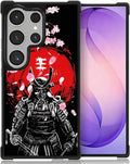 for Samsung Galaxy S26 Ultra Case,Graphic Design for Girl Boy Soft Silicone Hard Acrylic Shock Protection Designed for Samsung Galaxy S26 Ultra Sakura Japanese Samurai Pattern