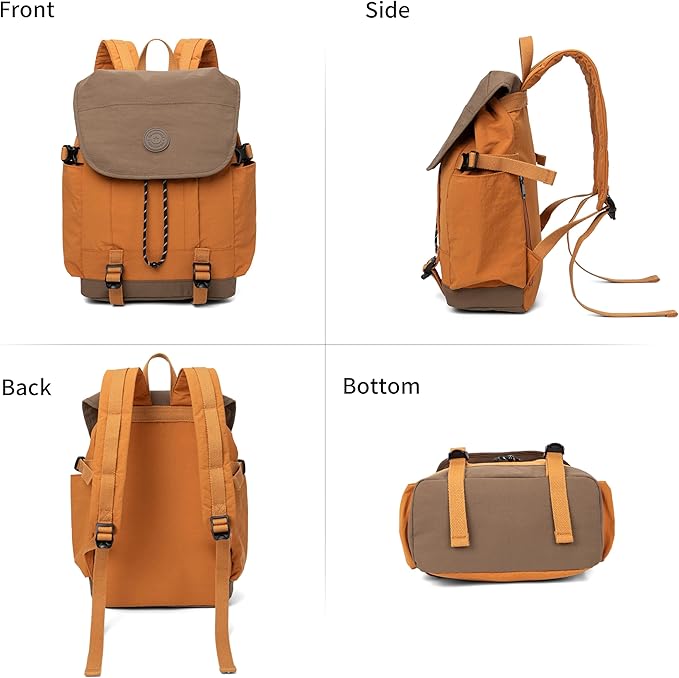 HUARIPOLY Outdoor Backpack Lightweight Waterproof Leisure Day Bag Multi functional Travel Bag Pulling Rope Bag ﻿