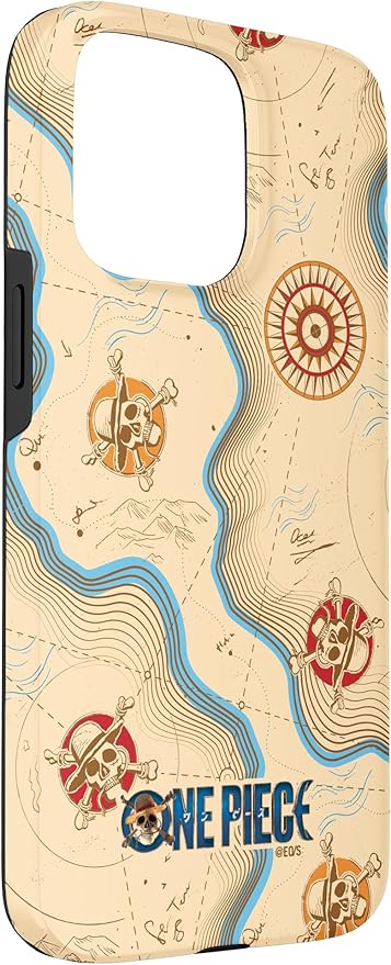 One Piece Map Officially Licensed Case for iPhone 15 Pro Max