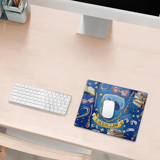 Head Case Designs Officially Licensed Harry Potter Ravenclaw Graphics 9.84 x 11.81 x 0.12 inches (250 x 300 mm) - S Gaming Office Desk PC Keyboard Mouse Mat Pad