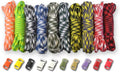 Paracord Planet 550lb Type III Paracord Combo Crafting Kits with Buckles