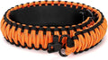 Double Braide 550LB Shotgun Sling 2 Point Paracord Rifle Sling,Non-Slip Traditional Adjustable Gun Sling for Hunting Shooting Camping