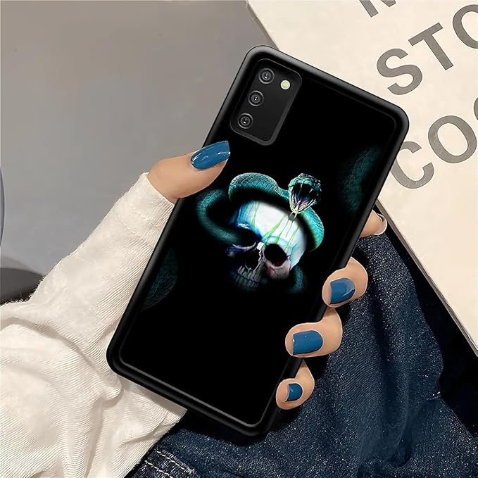 for Samsung Galaxy S20 FE Case, Skeleton Winding Snake Pattern Graphic Design Girl Boy Soft Silicone Hard Acrylic Shock Protection for Samsung Galaxy S20 FE