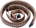 VVAAGG Two-Point Paracord Rifle Sling with Swivels, Non-Slip Gun Sling with Adjustable Length Strap