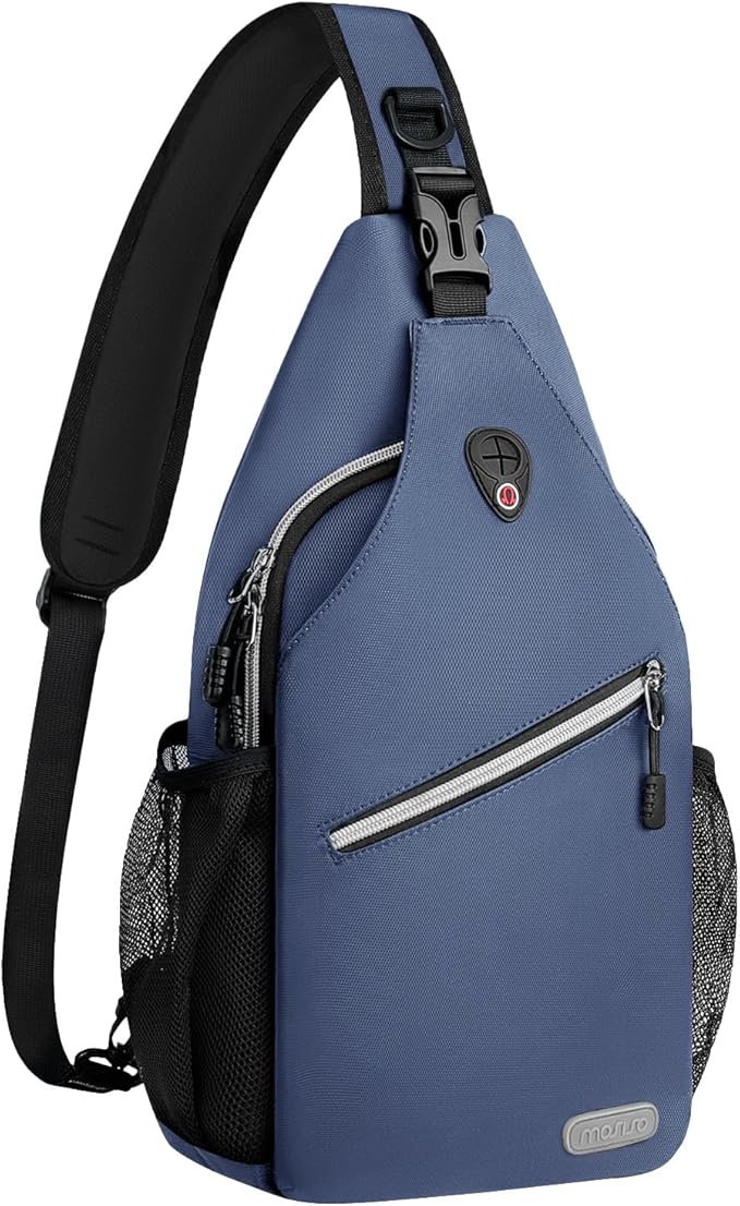 MOSISO Sling Backpack, Multipurpose Crossbody Shoulder Bag Travel Hiking Daypack
