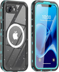 for iPhone 16e Case, Full Body Shockproof Cover with Screen Protector for iPhone 16e - Blue