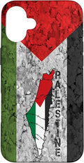 Kufiya PALESTINE Keffiyeh flag, Palestinian Map pattern Case for iPhone 16 Plus