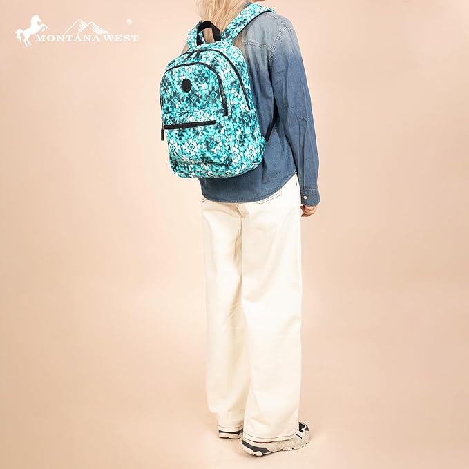 Montana West Western Backpack Purse for Women Lightweight Rucksack Casual Daypack for Laptop Travel College
