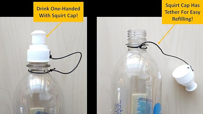 Tube Adapter System for 28mm Smartwater and Premium Water/Soda Bottle