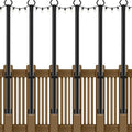 NUERPO 6 Pack String Light Poles,5Ft Metal Poles for Outdoor String Lights,Outdoor Light Poles with Post,Poles/Stand for Outside,Patio,Deck,Backyard,Garden Wedding,Party