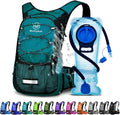 Mothybot Hydration Pack, Insulated Hydration Backpack with 2L BPA Free Water Bladder and Storage, Hiking Backpack for Men, Women, Kids for Running, Cycling, Camping - Keep Liquid Cool up to 5 Hours