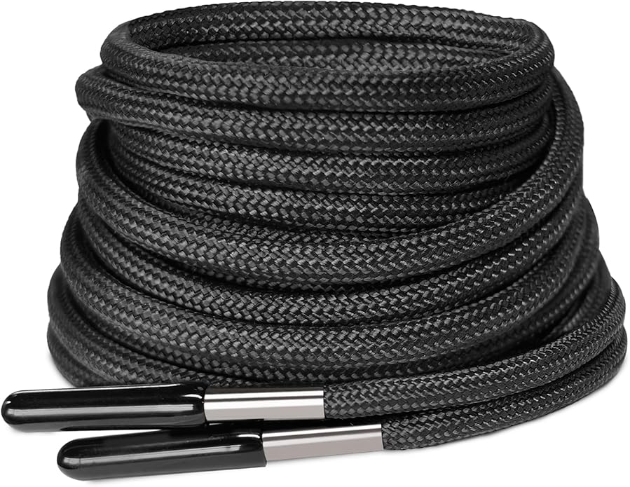 UamGlsob Paracord Survival Shoelaces with Magnesium Fire Starter - Emergency Fire Making Laces for Hiking,Backpacking,Camping