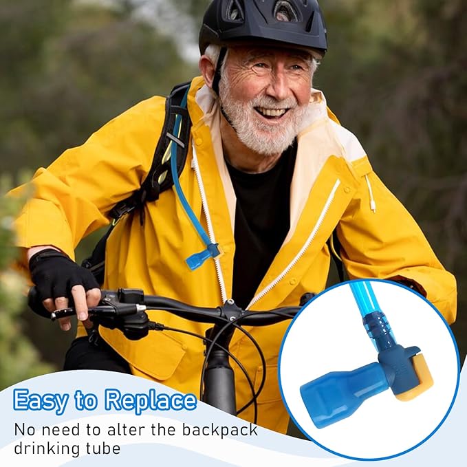 Bite Valve ON-Off Switch Tube Nozzle Replacement for Hydration Bladder