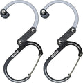 GEAR AID HEROCLIP 360° Swivel Carabiner Gear Clip and Hook (Medium) for Camping, Backpack, Suitcases and Garage Organization