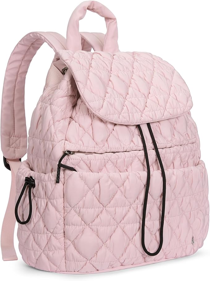 CLUCI Puffy Quilted Backpack Purse for Women, Casual Lightweight Daypack for Women Travel | Purse, Casual, Lightweight, Travel