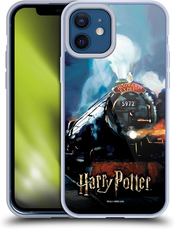 Head Case Designs Officially Licensed Harry Potter Hogwarts Express Prisoner of Azkaban II Gel Case [Military Grade Protection] Compatible with Apple iPhone 12 / iPhone 12 and Compatible with MagSafe