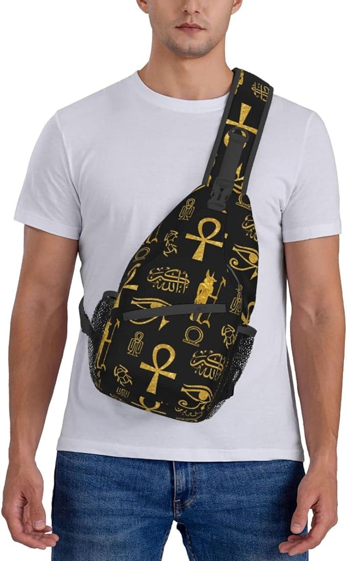 Sling Backpack For Men Hiking Daypack Crossbody Shoulder Bag Travel Chest Pack | Hiking, Travel
