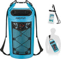 Piscifun Dry Bag, Waterproof Floating Backpack 10L/20L/30L/40L with Waterproof Phone Case for Boating, Kayaking, Fishing