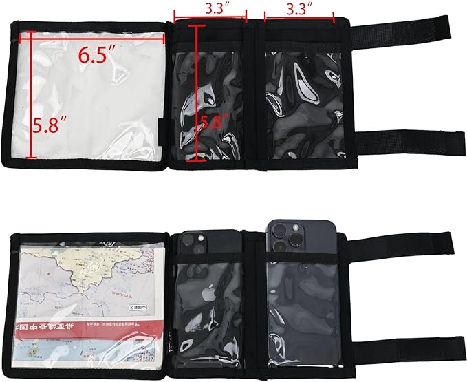 Tactical Arm Sleeve Map Pouch Case Documets Holder Wrist Case Wrist Map Holder QB Wristband Map Case Military Arm PouchTactical USA Flag Patch