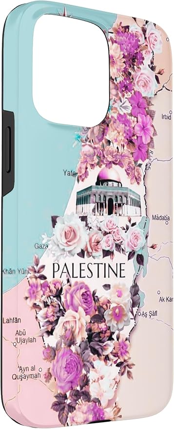 Palestine Map Palestine Map Case for iPhone 15 Pro Max