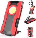 Rechargeable LED Work Light, OTYTY 40W 2000LM Magnetic Work Light Battery Powered Portable Flood Light with Gooseneck Flashlight for Car Repairing, Camping, Inspection