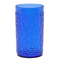 G.E.T. 3312-CB Heavy-Duty Shatterproof Plastic Pebbled Tumbler, 12 Ounce, Cobalt Blue (Set of 12)