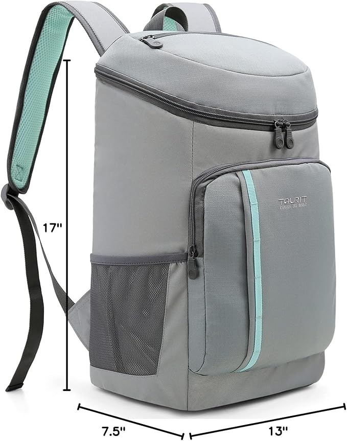 TOURIT Cooler Backpack Lightweight Insulated Backpack Cooler Leak-Proof for Men and Women, Sports Fan Coolers